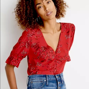Madewell Daylight Top in‎ Windswept Floral